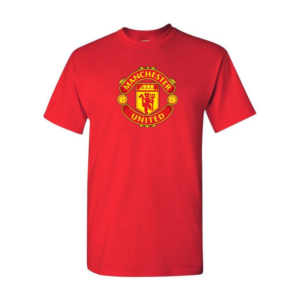 Men’s Manchester United Logo Soccer T-Shirt